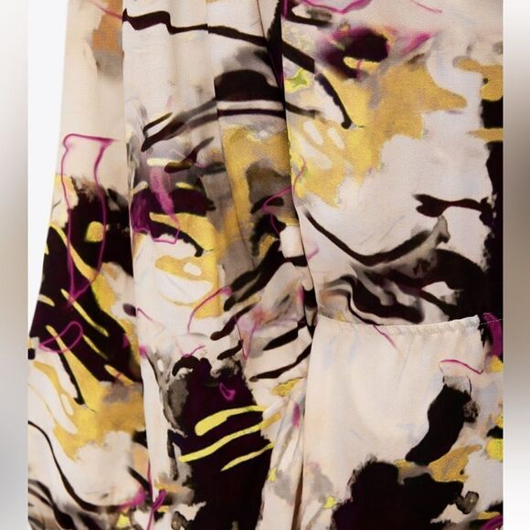 Zara printed midi dress - Picture 5 of 8